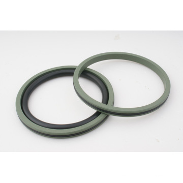 PTFE Piston Seals with Double O Rings Aq Style for Standard Cylinders Piston Accumulators